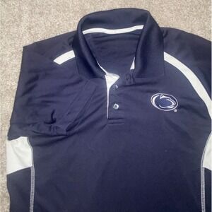 PENN STATE NITTANY LIONS NCAA FOOTBALL SHIRT Mens Medium Performance Color Block